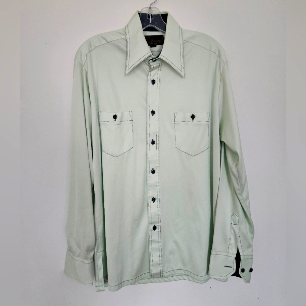 Sears and Robuck Golden Comfort Button Down Size 16.5 EUC